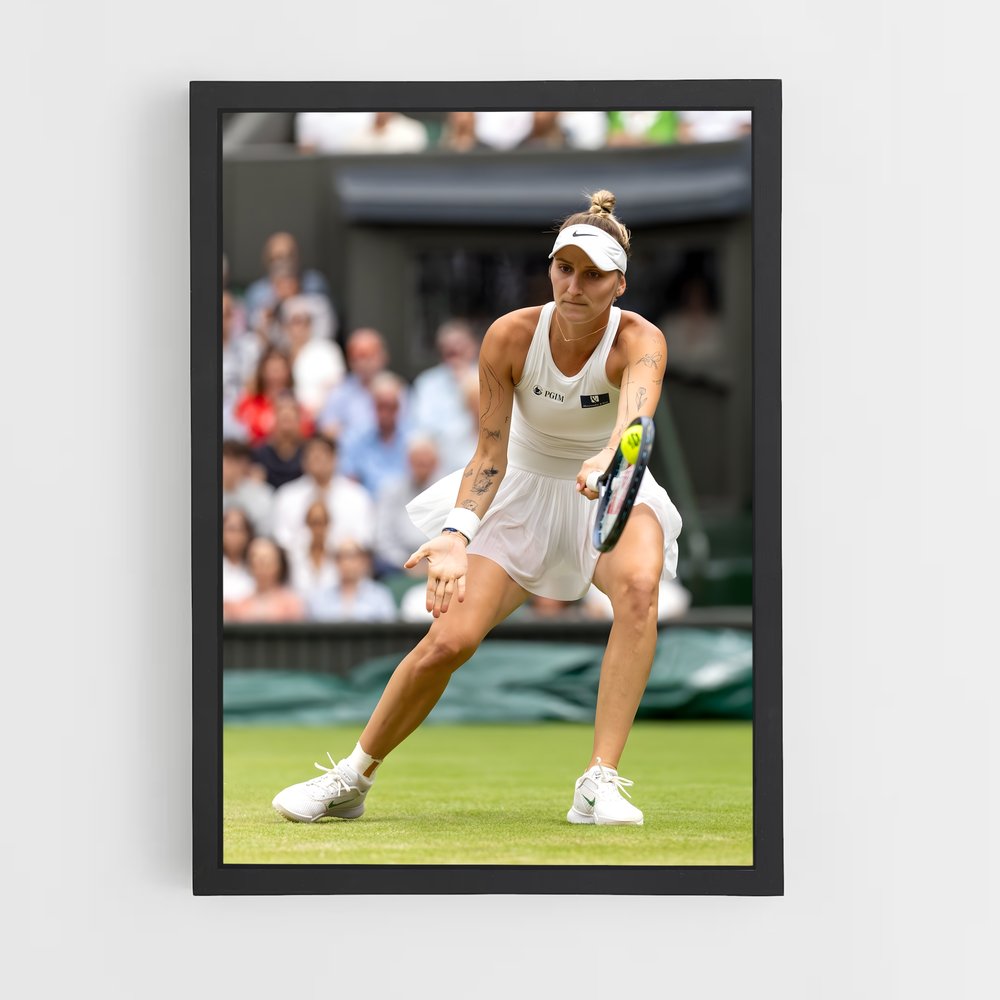 Poster Ace de Grâce – affiche Tennis (vue 2)